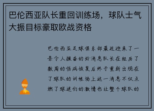 /uploads/images/20250731/ba-lun-xi-ya-dui-zhang-chong-hui-xun-lian-chang-qiu-dui-shi-qi-da-zhen-mu-biao-hao-qu-ou-zhan-zi-ge.webp